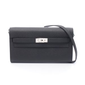 【중고 두 손】 헤르메스 HERMES 숄더백 켈리 투고 블랙 기타 켈리 투고 블랙 여성 Used A