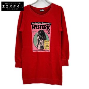 Hysteric Glamour 01201CO01 Red CITY OF NAKED WOMAN Dress F [Used]