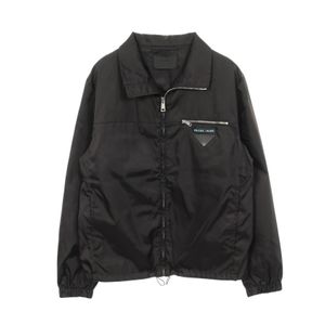 【二手】Prada PRADA 三角形貼布拉鏈外套 SGN836 其他夾克 男士二手 B
