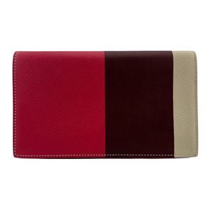 [二手] 愛馬仕 Agenda Vision 三色筆記本封套，粉紅色