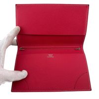 [二手] 愛馬仕 Agenda Vision 三色筆記本封套，粉紅色