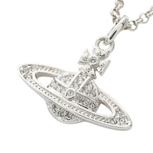 [มือสอง] สร้อยคอ Vivienne Westwood Mini Bas Relief สแตนเลสสตีล สำหรับผู้ชายและผู้หญิง สภาพใช้งานแล้ว