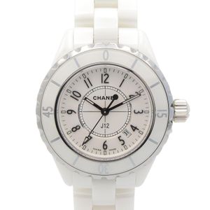 [มือสอง] นาฬิกา Chanel รุ่น J12 H0968 ตัวเรือนเซรามิกสีขาว สำหรับสุภาพสตรี สภาพดี