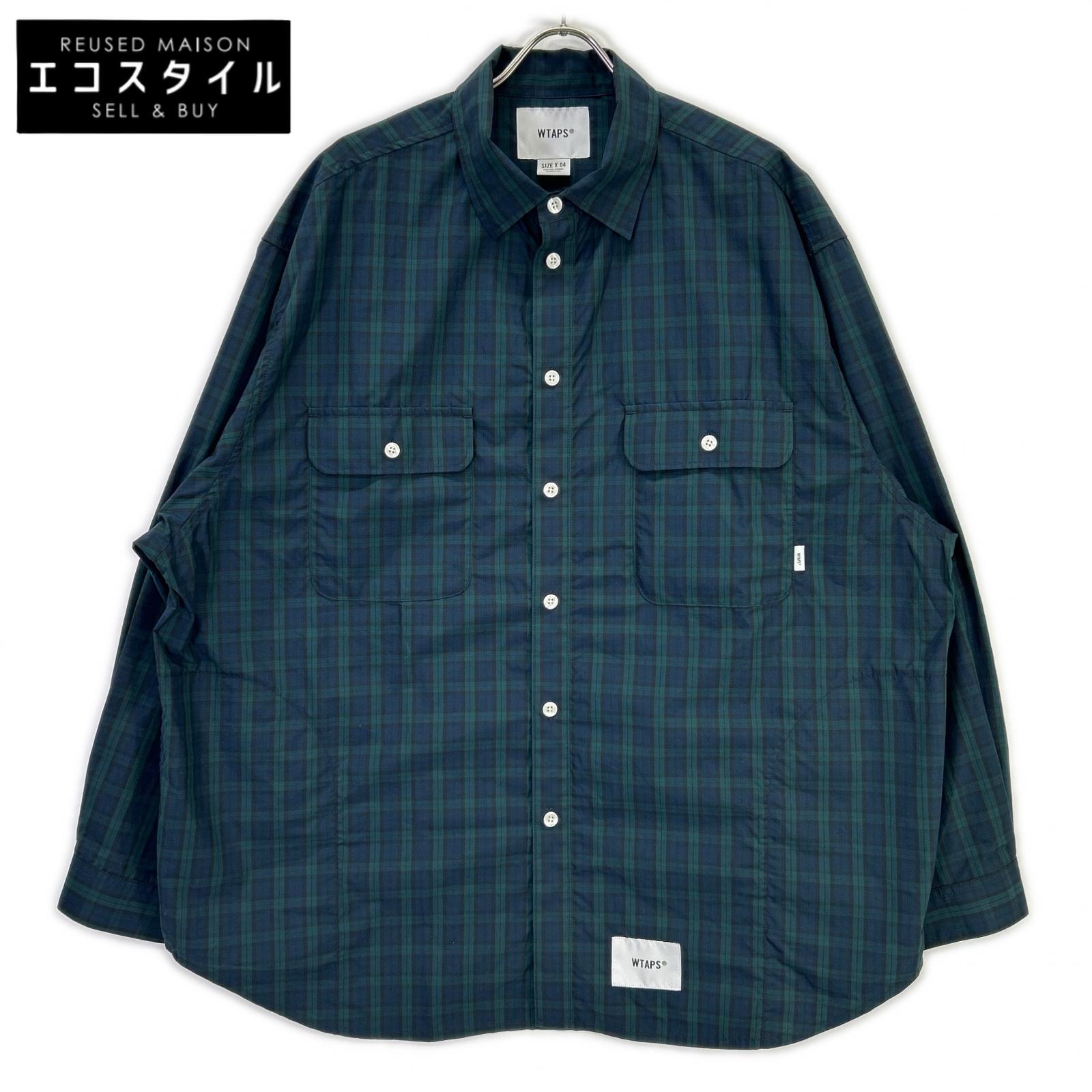 安い オンライン 買取 Wtaps WCPO 01 / LS / Cotton. Flannel