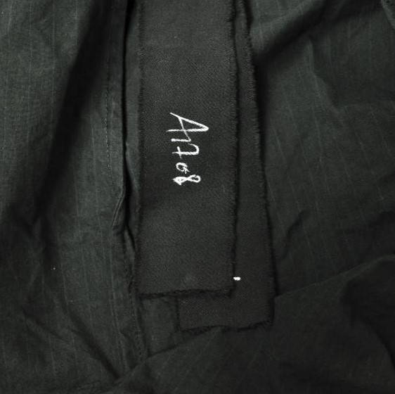 ATELIER SUPPAN (A1708) French-made Front Silver925 Hook Shirt