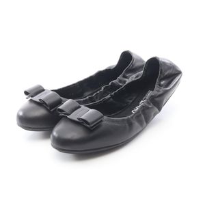 [Used] Salvatore Ferragamo Ferragamo pumps, Vara RIBON leather ballet flats, women's, Used A
