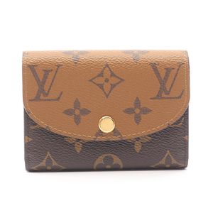 [Used] Louis LOUIS VUITTON Coin Case Portemonnaie Rosalie M82333 Canvas Portemonnaie Rosalie Women's Used A