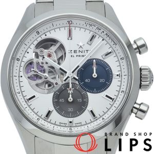 Zenith Chronomaster Open El Primero Watch 39.5mm 03.3300.3604/69.M3300 Box, Warranty Card, Stainless Steel, Men's Watch, Silver, Polished, Excellent Condition [Used]