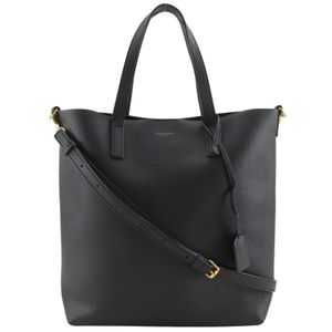 Saint Laurent Toy Shopping Tote Bag, Handbag/Shoulder Bag, 600307, ​​Calfskin, Black, Crossbody, Shoulder Bag, Handbag, 2-way, A5 size, Magnetic closure, Women's [Used]