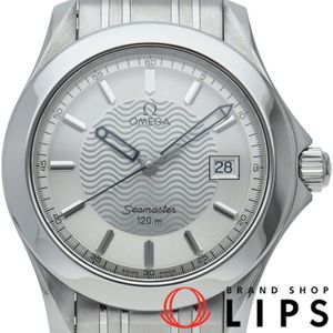 오메가 씨 마스터 120M 쿼츠 36mm Seamaster 120M Quartz 36mm 2511.31 상자 보증서 SS 남성 시계 실버 마무리 미품 【중고】