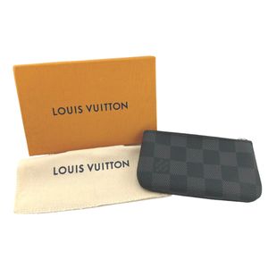 Louis Vuitton N60155 Graphite Coin Purse/Key Case Pochette Clé Key Case
LOUIS VUITTON gray