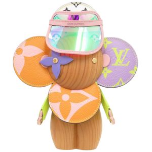 신품 같이 루이비통 비비엔느 GI0382 우드/레더 멀티 칼라 오브제 LV 0137【중고】 LOUIS LOUIS VUITTON