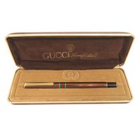 成色極佳的 Gucci 復古雪莉線ブラウン鋼筆 0733 [二手] GUCCI