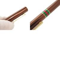 成色極佳的 Gucci 復古雪莉線ブラウン鋼筆 0733 [二手] GUCCI
