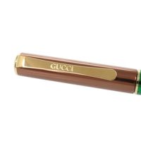 成色極佳的 Gucci 復古雪莉線ブラウン鋼筆 0733 [二手] GUCCI