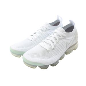 [Used] Nike Air VaporMax Flyknit 2 942842-100 Fabric Sneakers Men's Used A
