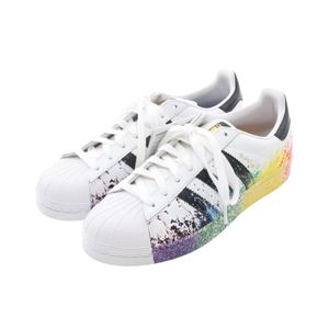 [Used] adidas SUPERSTAR D70351 Leather Sneakers for Men - Unused