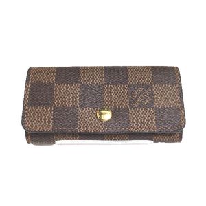 Louis Vuitton N62631 Damier Multicles 4 Key Case (Holds 4 Keys)
LOUIS VUITTON Braun[Pre-owned]