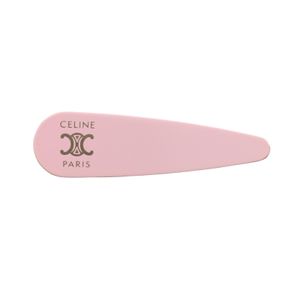 [Used] CELINE B107U3F9324PQ Pink/Gold GP (Gold Plated) Hair Clip for Women (New)