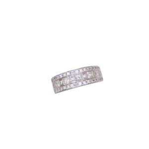Excellent condition Pt900 diamond 1.00ct ring, size 11.5. Platinum/diamond ring, size 11.5, 8.2g. Jewelry 0059 [Used]