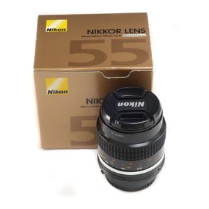 Nikon -S Micro-Nikkor 55mm F2.8 可換鏡頭，Ai-S Micro-Nikkor 2.2" F2.8 - [二手]