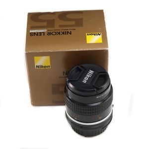 Nikon -S Micro-Nikkor 55mm F2.8 可換鏡頭，Ai-S Micro-Nikkor 2.2" F2.8 - [二手]