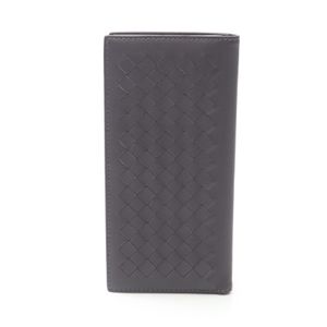 [Used] Bottega BOTTEGA VENETA Intrecciato Braun Leather Wallet, Long Wallet, Women's, Used A