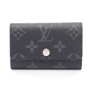 [Used] Louis Vuitton LOUIS VUITTON Key Case Multicles 6 Monogram Eclipse M82603 Other Multicles 6 Men's Used A