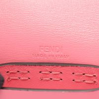 [มือสอง] เคส AirPods Fendi Pico Baguette 7AR946 หนังสีชมพู - สำหรับผู้หญิง มือสอง A