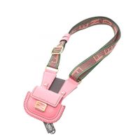 [มือสอง] เคส AirPods Fendi Pico Baguette 7AR946 หนังสีชมพู - สำหรับผู้หญิง มือสอง A