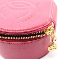 【중고】 샤넬 CHANEL 코코마크 쥬얼리 케이스 마젠다 캐비어 스킨(그레인드카프) 코코마크 쥬얼리 케이스 레이디스 Used A