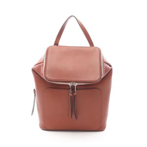 【二手】Loewe LOEWE Goya 小號ブラウン皮革雙肩包 女款二手