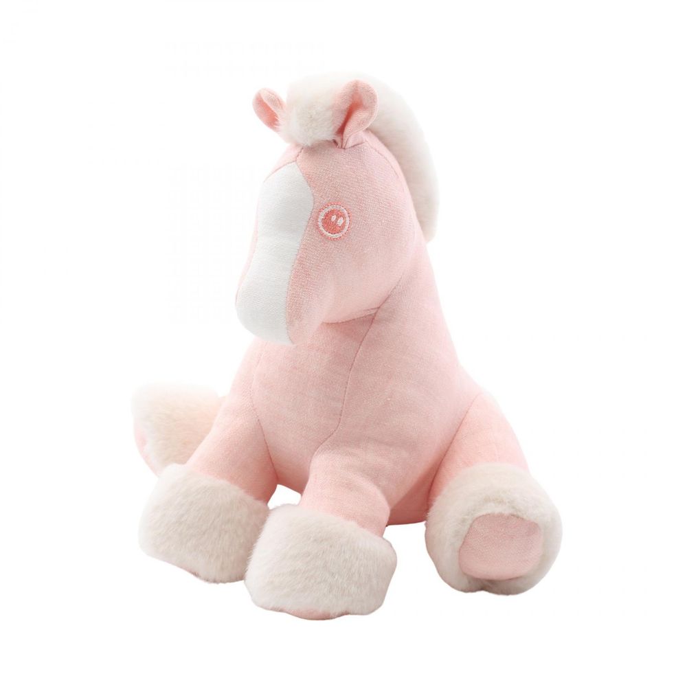 [Used] Hermes Baby Hermie Rose Lilac Plush Toy, Pink Fabric, Women's, Used A