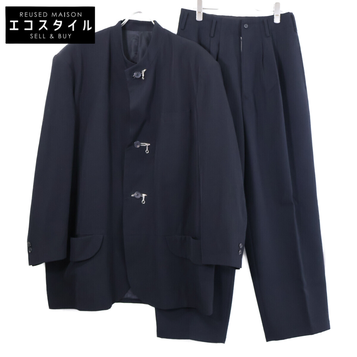 Yohji Yamamoto Pour Homme 86AW Original Wool Zipper Hole Color