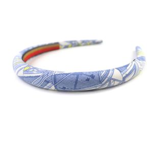 Excellent condition ★ HERMES Elsa Horse Legend Silk Headband Hair Accessory Multi-color Made in France Women's