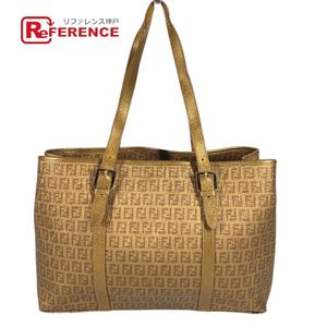 FENDI Zucca Zucchino Logo Shoulder Bag