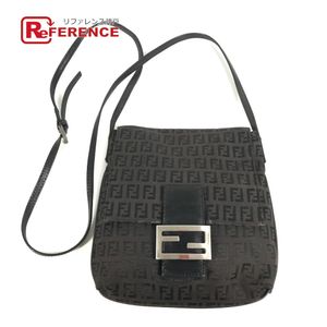 FENDI Zucchino Logo Shoulder Bag