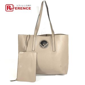 FENDI logo shoulder bag with pouch.