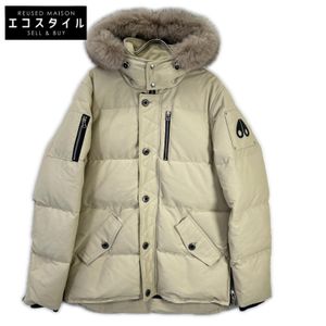Moose Knuckles 21AU-MK2228M3Q Beige 3Q Down Jacket L [Used]