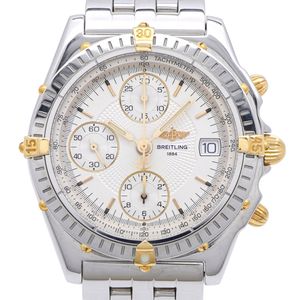 Excellent condition Breitling Chronomat B13050.1 automatic watch, stainless steel, silver dial, 0080 [Pre-owned] BREITLING men's watch