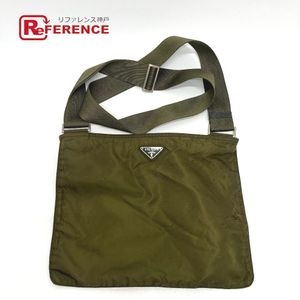 PRADA Triangle Plate Shoulder Bag