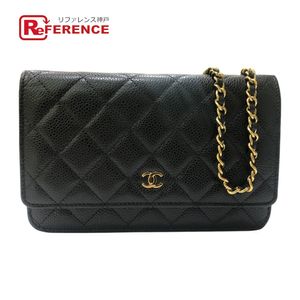 CHANEL A99J**** Matelassé Coco Mark Chain Wallet Shoulder Bag