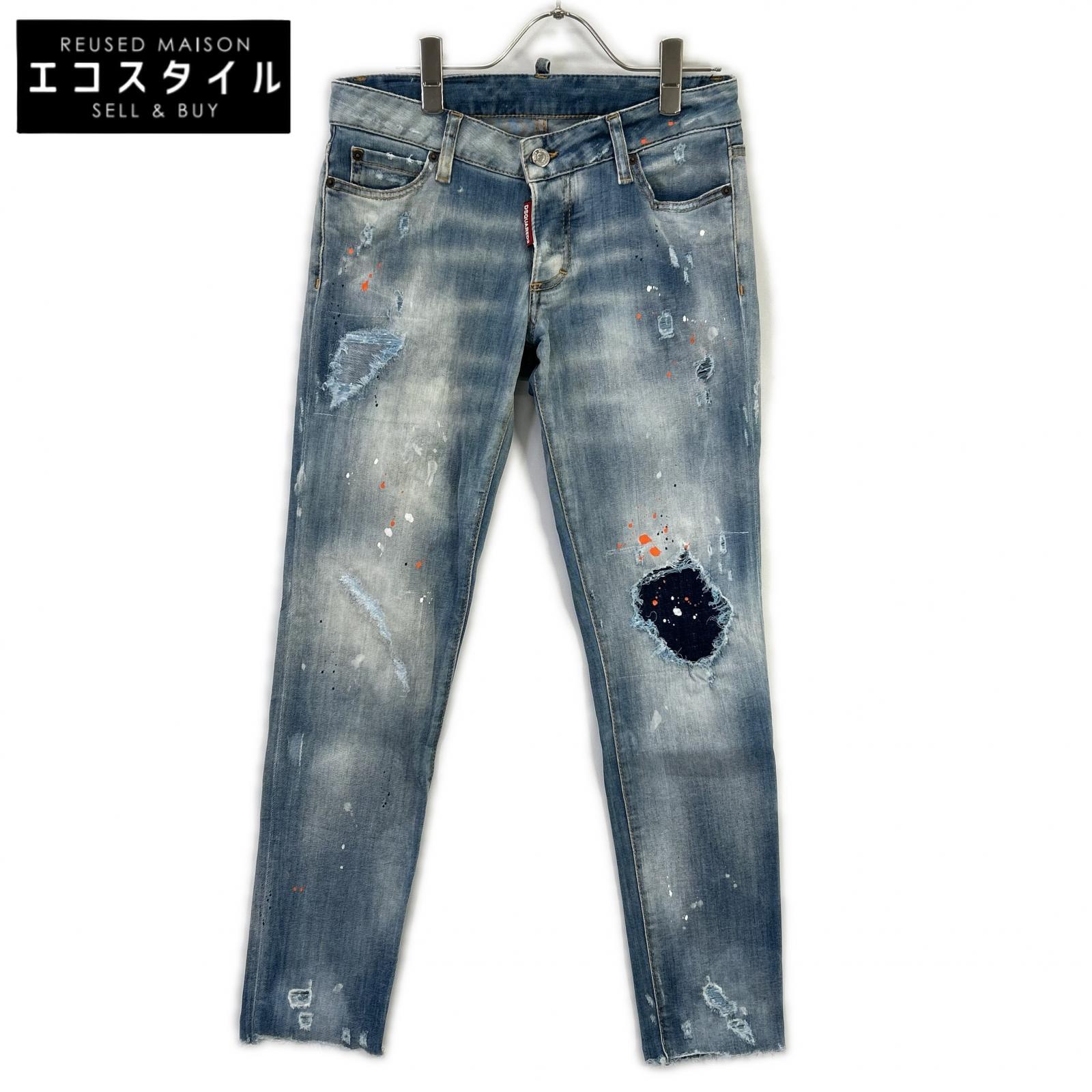 Dsquared2 S74GD0079 S21995 Blue SURF CREW M [Used] | 日本二手精品