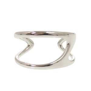 Excellent condition Hermes Chaine d'Ancre Punk #14 Sterling Silver 925 Bangle Bracelet 1182 [Used] HERMES