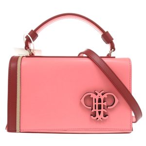 Unused Emilio Pucci Leather Pink 2-Way Handbag/Shoulder Bag 1603 [Pre-owned] Emilio Pucci