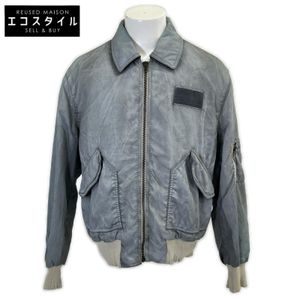 메종 마르제라 13SS 10【국내 정규】30AM024336564 빈티지 가공 봄버 재킷 46【중고】