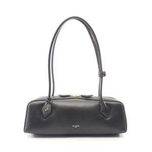 【二手】ALAIA ALAIA 單肩包 LE TECKEL 中型 AA1S06033I152999 黑色皮革單肩包 女士 全新