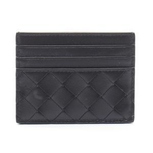 【二手】Bottega Veneta BOTTEGA VENETA信用卡包,796324VCPP38425,黑色皮革,女士卡包,全新