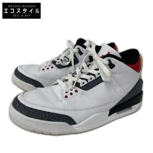 Nike CZ6433-100 AIR JORDAN 3 RETRO SE-T 高筒運動鞋，28 號 [二手]