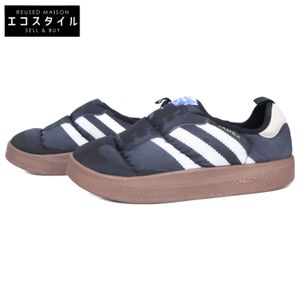 Adidas [Excellent Condition] AHP6700 PUFFYLETTE Adidas Originals Puffylette Slip-on Shoes, Size 8 [Used]